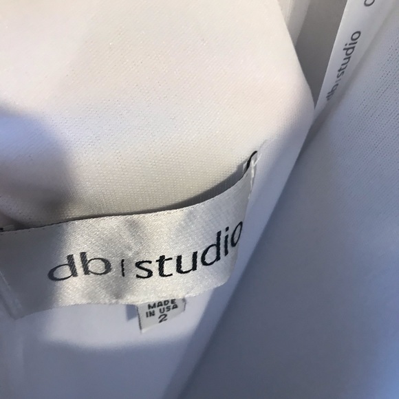 White Floor Length Dress - Picture 4 of 4